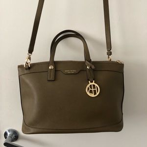 Henri Bendel West 57th Satchel in Olive